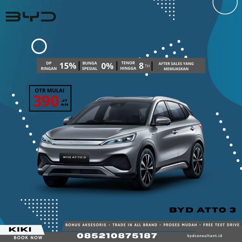Promo BYD Atto 3 Jakarta
