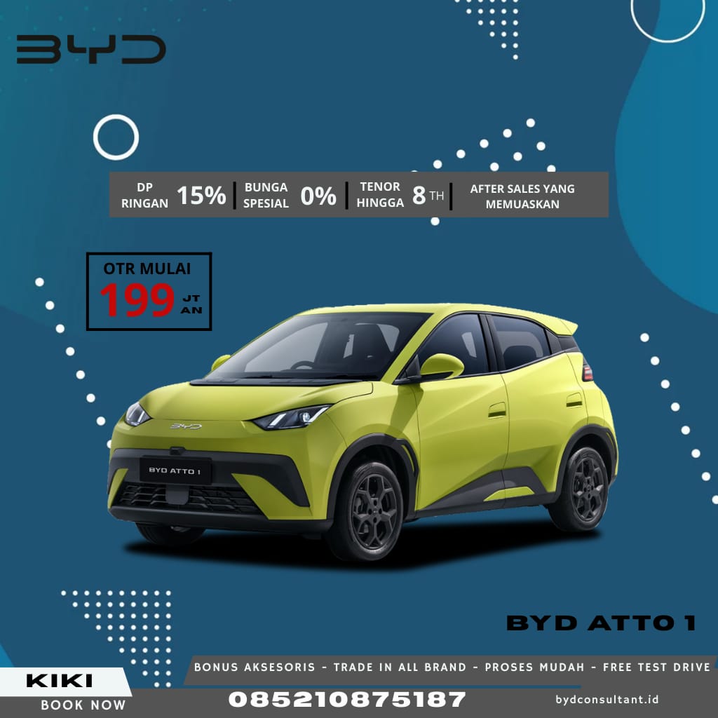 Promo BYD Atto 1 Jakarta